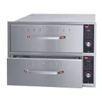 image of Hatco HDW-2B Warming Drawer Unit, Built-In, Two Drawers