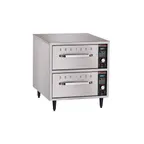 image of Hatco HDW-2N Warming Drawer Unit, Free Standing, Narrow, Two Drawers
