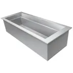 image of Hatco IWB-S1 Drop-In Slim Cold Food Unit, Iced Cold Pan, 27-1/16"L X 19"D
