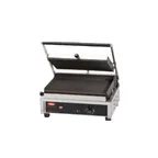 image of Hatco MCG14S-QS Single Cast Iron Sandwich Panini Grill w/ Smooth Plates, 208/240V