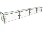 image of Hatco ORBIT900-13218 Stationary Sneeze Guard