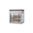 image of Hatco WFST-2X 32" Full Service Countertop Flav-R-Savor® Large Capacity Merchandising Cabinet, 4 Shelves