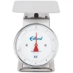 image of Edlund HD-10DP - 10-29 lb Portion Dial Scale, Sloped Dial, Stainless Steel, Top-Loading Counter, ½ oz, Dashpot