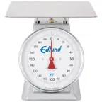 image of Edlund HD-200 Receiving Scale, Fixed Dial, 200 lb x 1 lb Graduation, Stainless Steel Countertop