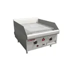 image of Southbend HDG-48-M 48" Countertop Manual Gas Griddle, 1" Steel Plate, 80.000 BTU