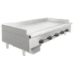 image of Wells HDTG-6030G 60" Countertop Thermostatic Gas Griddle, 3/4" Steel Plate, 150.000 BTU