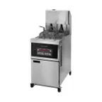 image of Henny Penny OEA341.01 Multiple Battery Electric Fryer w/ 1 Well, 80-lb Capacity, Built-In Filter
