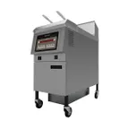 image of Henny Penny OFE321.03 Full Pot Floor Model Electric Fryer w/ 1 Rectangular Fry Pot, 65-lbs. Fat