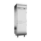 image of Beverage Air HFP1HC-1HS 26" 1-Section Reach-In Freezer, 2 Half Solid Doors, Top Mount, 21 cu. ft., Stainless Steel Front
