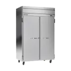 image of Beverage Air HFPS2HC-1S 52" 2-Solid Door Reach-In Freezer, Top Mounted, 45.2 cu. ft., Stainless Steel