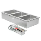 image of APW Wyott HFW-3S Hot Food Well Unit, Drop-In, Electric, (3) 12" X 20" Wells