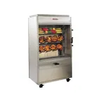 image of Hickory Industries N/3GS Gas Rotisserie Oven, 3-Spits, 80.000 BTU, 12 Chicken Capacity