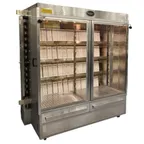 image of Hickory Industries N/45WDG+ Gas Rotisserie Oven, 13-Spits in 2 Side-by-Side Rows