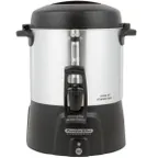 image of Hamilton Beach 45040R Proctor-Silex Coffee Urn, 40 Cup Capacity with Dual Heaters / 1.090W - 120V