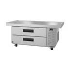 image of Hoshizaki CR60A 60" 2 Drawers Refrigerated Chef Base, (2) 12" x 20" Pan Capacity