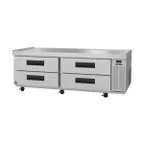 image of Hoshizaki CR72A 72" 4 Drawers Refrigerated Chef Base, (8) 12" x 20" Pan Capacity