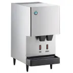 image of Hoshizaki DCM-300BAH-OS 26" Countertop Nugget 321 lb Ice & Water Dispenser, Air Cooled, 40 lb Bin