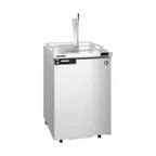 image of Hoshizaki DD24-S Stainless Steel Single Tap Kegerator Beer Dispenser, One 1/2 Keg Capacity