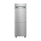 image of Hoshizaki DT1A-HS 27" 1-Section Reach-In Refrigerator Freezer Combo w/ 2 Half Solid Doors, Steelheart Series