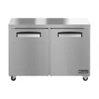 image of Hoshizaki EUF48A 47" 2-Section Economy Series Undercounter Freezer w/ 2 Doors, 12 cu. ft.