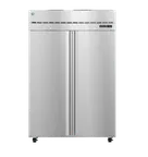 image of Hoshizaki F2A-FSN 52" 2-Section Reach-In Freezer w/ 2 Solid Doors, Bottom Mount, 47.11 cu. ft.