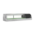image of Hoshizaki HNC-120BA-R-SLH 47" Countertop Refrigerated Sushi Display Case, Right Compressor