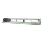 image of Hoshizaki HNC-210BA-R-SLH 83" Countertop Refrigerated Sushi Display Case, Right Compressor