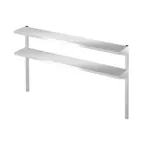 image of Hoshizaki HS-5230 Double Overshelf for 67" Cabinet, 16 Gauge Stainless Steel