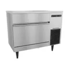 image of Hoshizaki IM-200BAC 40" Air Cooled Full Cube 188 lb Undercounter Ice Machine with 75 lb Bin