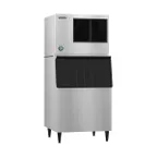 image of Hoshizaki KMD-505MAJ/B-250SF/HS-2129 Air Cooled Crescent 500 lb Ice Machine with Bin