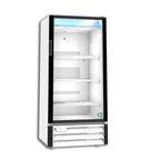 image of Hoshizaki RM-10-HC-WHT 25" 1-Section White Merchandiser Refrigerator, 8.75 cu. ft.