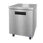 image of Hoshizaki UF27B-01 27" 1-Section Steelheart Series Undercounter Freezer w/ 1 Door, 7.2 cu. ft.
