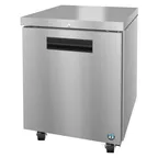 image of Hoshizaki UR27B-01 27" One Section Undercounter Refrigerator w/ 1 Door, 7.2 cu. ft.
