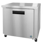 image of Hoshizaki UR36B-01 36" One Section Undercounter Refrigerator w/ 1 Door, 10 cu. ft.