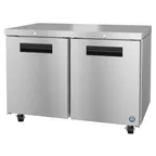 image of Hoshizaki UR48B-01 48" Two Section Undercounter Refrigerator w/ 2 Doors, 13.66 cu. ft.
