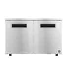 image of Hoshizaki UR48B-LP 48" Two Door Undercounter Refrigerator, Stainless Steel, 12 cu. ft.