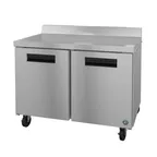 image of Hoshizaki WF48B 48" 2-Section Worktop Freezer w/ 2 Doors, 13.66 cu. ft.