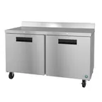 image of Hoshizaki WF60B-01 60" 2-Section Worktop Freezer w/ 2 Lockable Doors, 15 cu. ft.