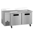 image of Hoshizaki WLF67B 67" Two Section WorkTop Freezer, 19.97 cu. ft.