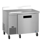 image of Hoshizaki WLR46B 46" One Section WorkTop Refrigerator, 11.78 cu. ft.