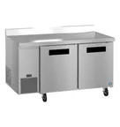 image of Hoshizaki WLR60B 60" Two Section WorkTop Refrigerator, 17.22 cu. ft.