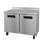 image of Hoshizaki WR48B 48" 2-Section Worktop Refrigerator w/ 2 Doors, 13.66 cu. ft.