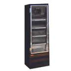 image of Howard-McCray GF19BM-B-FF 26" 1 Glass Door Merchandiser Freezer in Black, 19 cu. ft.