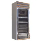 image of Howard-McCray GF22-FF 26" 1 Glass Door Merchandiser Freezer in White, 22 cu. ft.