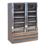 image of Howard-McCray GF48BM-FF 52" 2 Glass Door Merchandiser Freezer in White, 48 cu. ft.