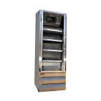 image of Howard-McCray GR19BM-S 26" 1-Section Merchandiser Refrigerator with Glass Door, 19 cu. ft.