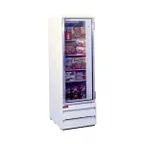 image of Howard-McCray GR22BM 26" 1-Section Glass Door Refrigerated Merchandiser in White, 22 cu. ft.