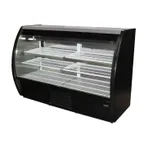 image of Howard-McCray MIRAGE-6-DC-G 72" Curved Refrigerated Deli Display Case