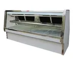 image of Howard-McCray R-CDS34E-10-S-LED 125" Flat Refrigerated Deli Display Case