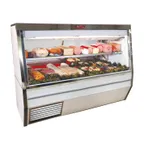 image of Howard-McCray R-CDS34N-10-BE-LS-LED 120" Flat Refrigerated Deli Display Case